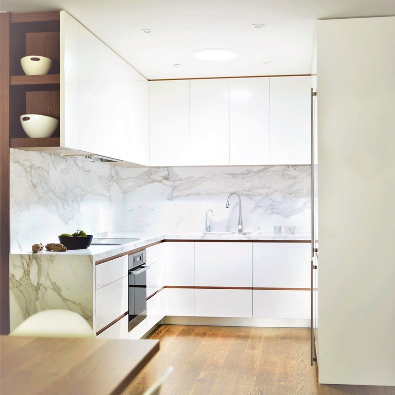 New Professional Designs Custom Made Modern Kitchen Cabinets White Melamine Kitchen Cabinet Doors Manufacturer