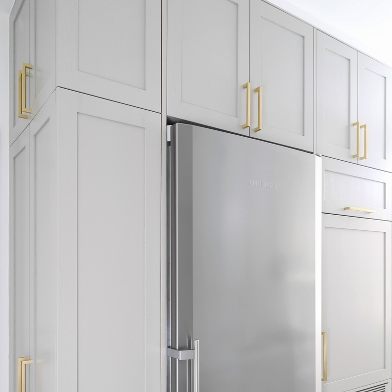 American Style White Shaker Luxury Design Lacquer Wooden Kitchen Cabinets With Kitchen Pantry Cupboards For Sale