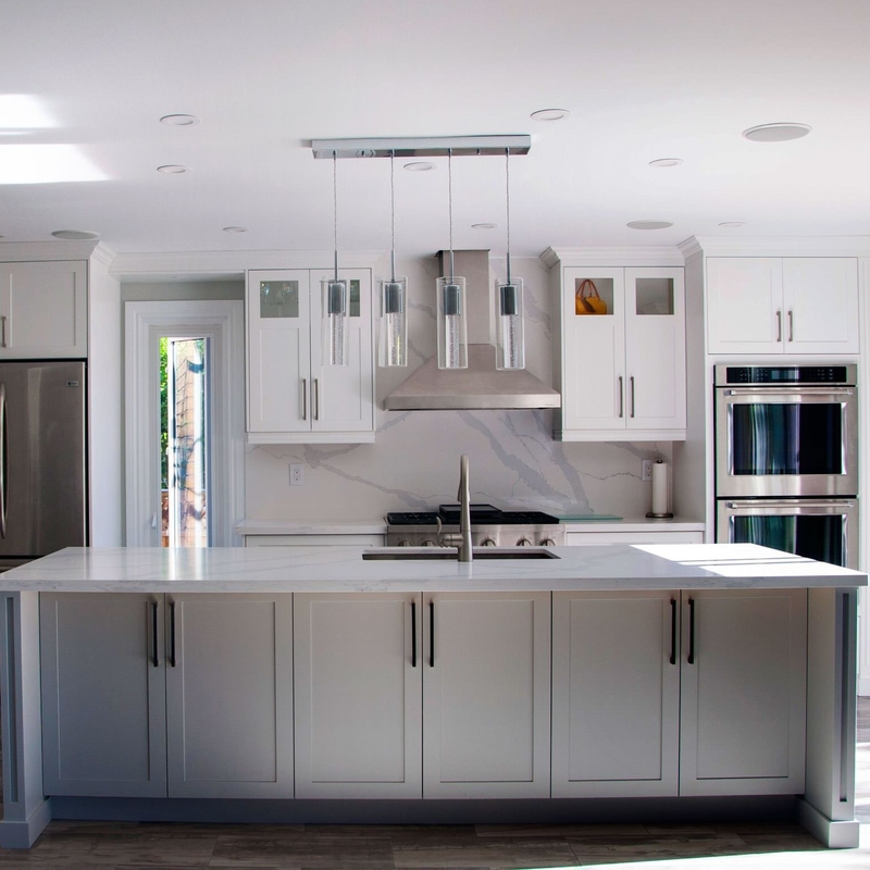 OEM Lacquer Modern White Shaker Kitchen Cabinets Cupboard Wooden Cupboards Furniture For Kitchen