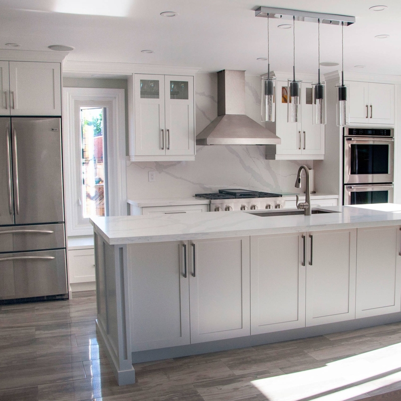 OEM Lacquer Modern White Shaker Kitchen Cabinets Cupboard Wooden Cupboards Furniture For Kitchen