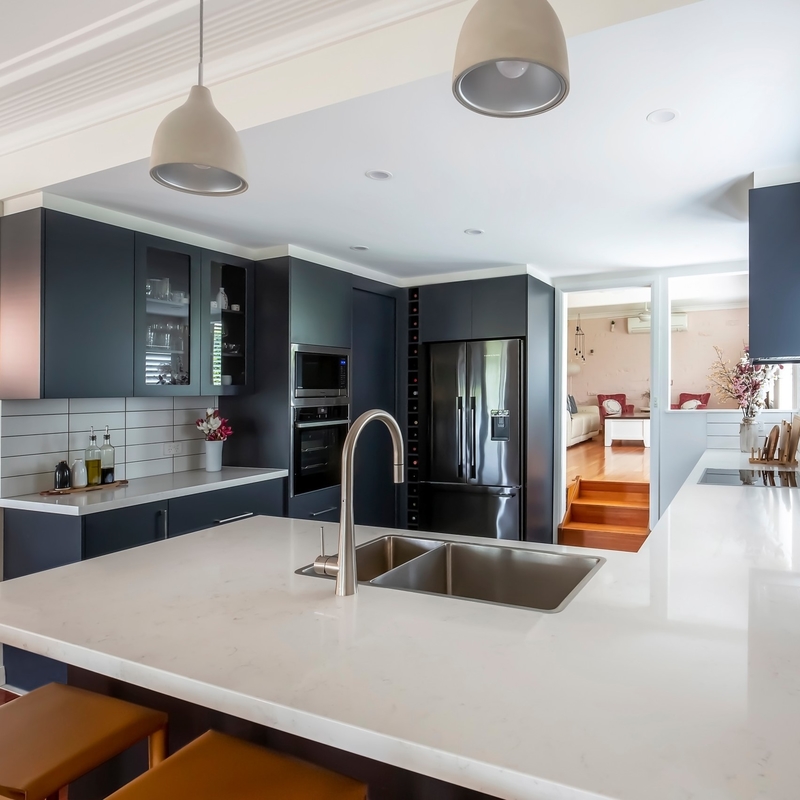 Complete Matte Black Color PVC Kitchen Modern Cupboards For Kitchen Furniture Kitchen Cabinet