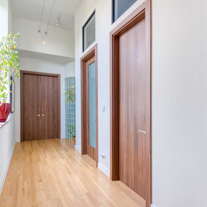 Interior White Color Composite Painting Lacquer Wood Doors