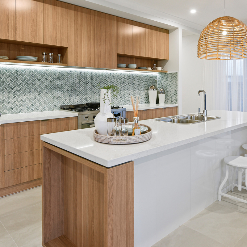 Multi Color Combination Melamine Kitchen Cabinet Unit Wooden Texture White