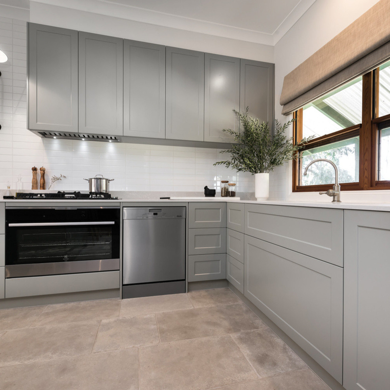 Focus On Cabinet Design Modular Kitchen Cabinets Modern USA Grey Shaker Cupboard For Wholesale