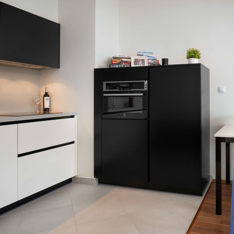 Ready To Assemble Small Kitchen Furniture Wall Cabinets Black And White Board Kitchen Cabinet Simple Design